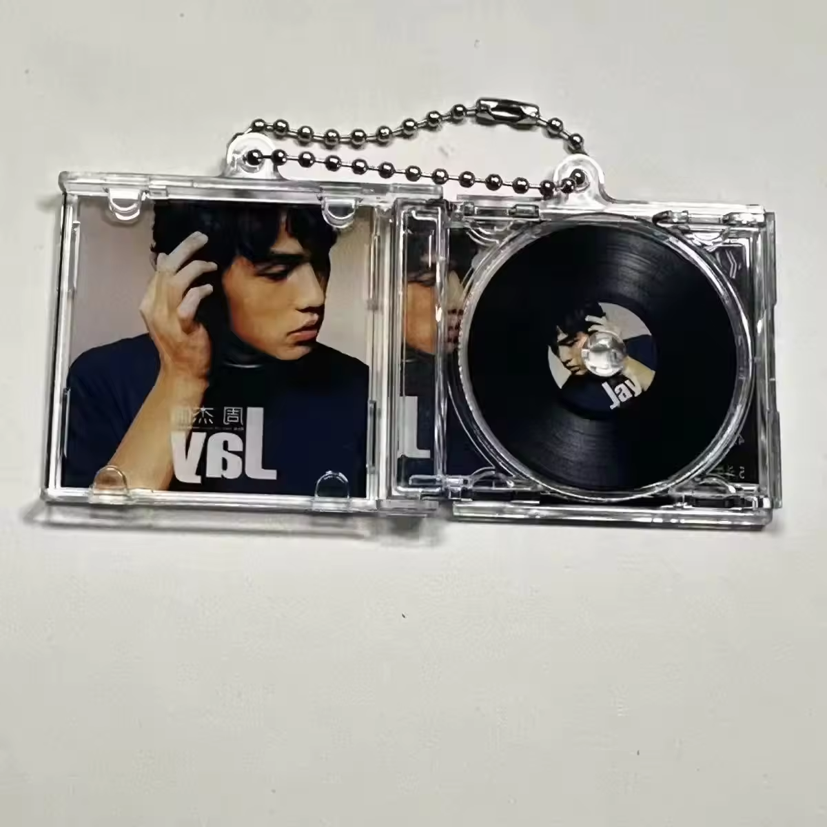 Smart Music Album Plastic NFC CD Card NFC Mini Vinyl Record Keychain