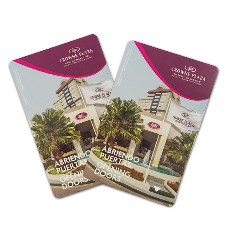 Customized Printing Security Plastic Smart Contactless Rfid Door Room Key cards For Access Control