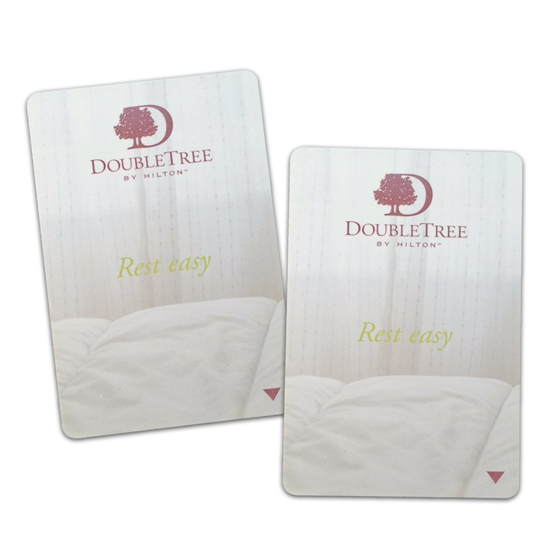 Customized Printing Security Plastic Smart Contactless Rfid Door Room Key cards For Access Control
