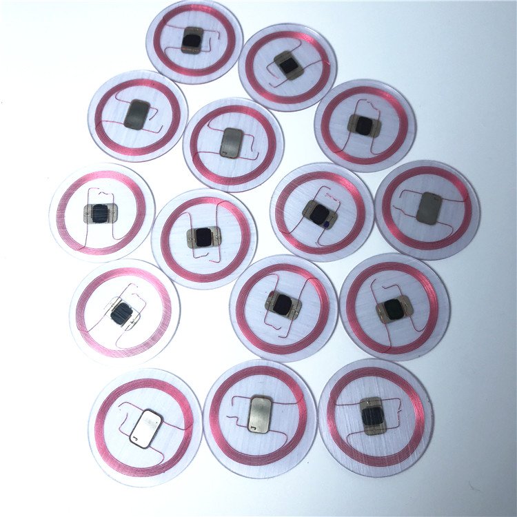 Copper Coil PVC Custom Size LF Read Only 125khz Transparent Smart Card Tk4100 Em4305