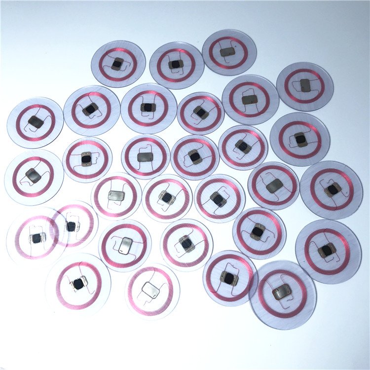 Copper Coil PVC Custom Size LF Read Only 125khz Transparent Smart Card Tk4100 Em4305