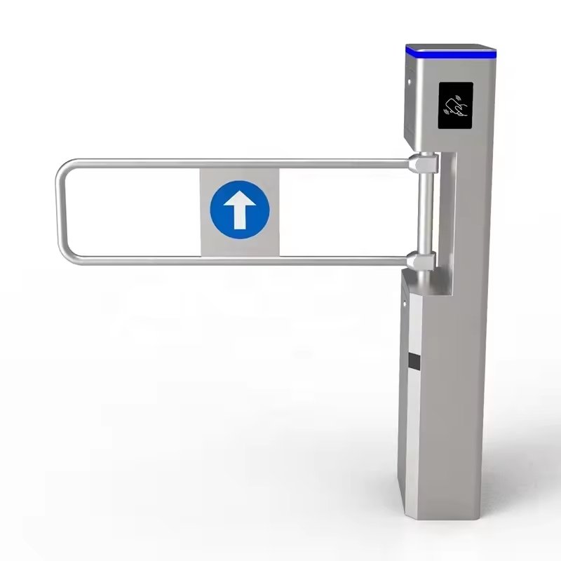 Manufacturer Automatic Access Control Turnstiles Swing Barrier Turnstile Supermarket Gate