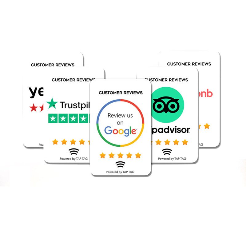 Access Control 13.56mhz Waterproof Epoxy Google facebook Review Nfc Card Tag Stickers Nfc review with Circle or square