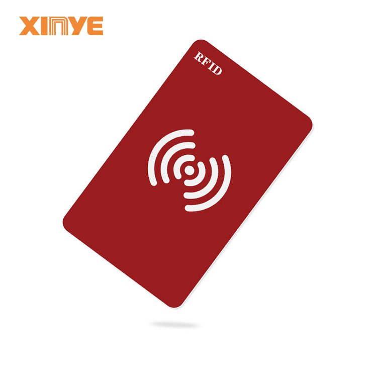 Hot sale custom printing RFID card PVC factory price nfc business card black matte cards for access control