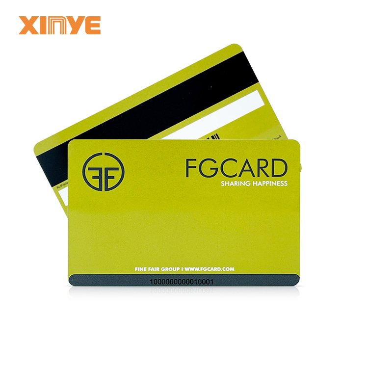 Hot sale custom printing RFID card PVC factory price nfc business card black matte cards for access control