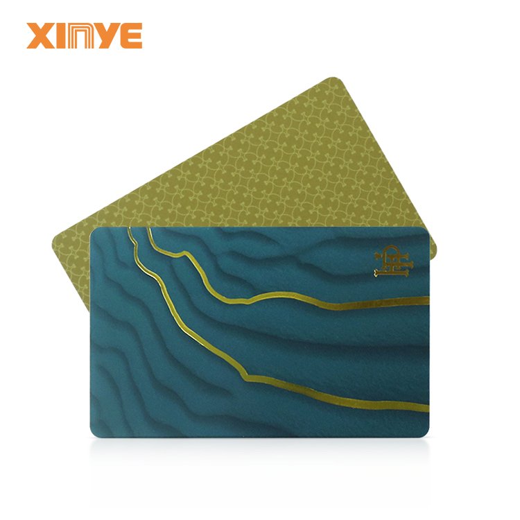 Hot sale custom printing RFID card PVC factory price nfc business card black matte cards for access control