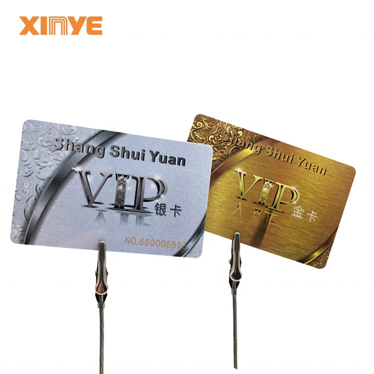 Hot sale custom printing RFID card PVC factory price nfc business card black matte cards for access control