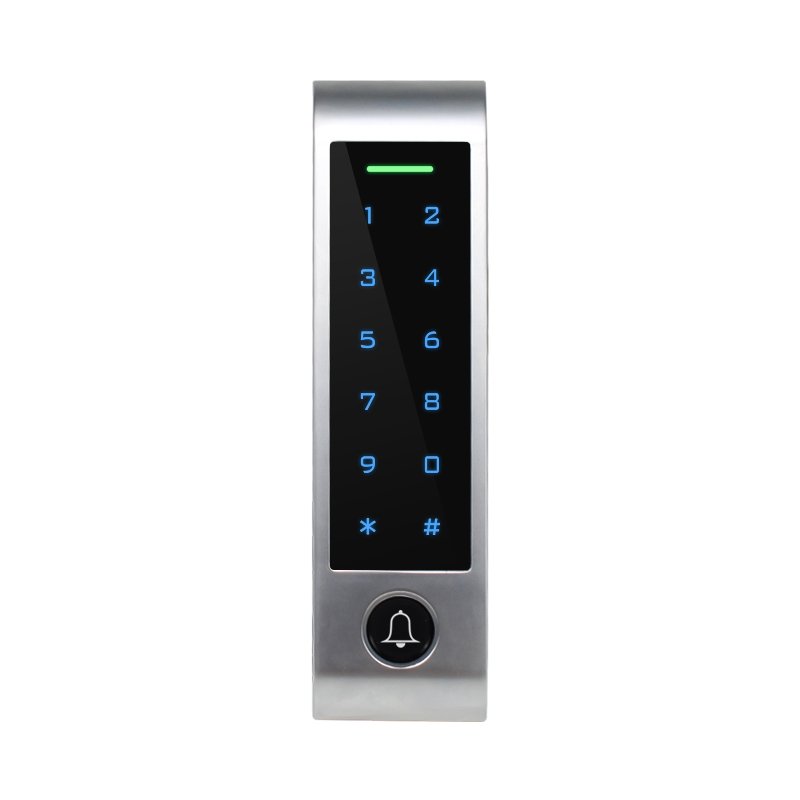 Metal Read Only Encryption Card Touch Keypad Access Control 13.56MHz Anti-copy Card Reader WG Reader