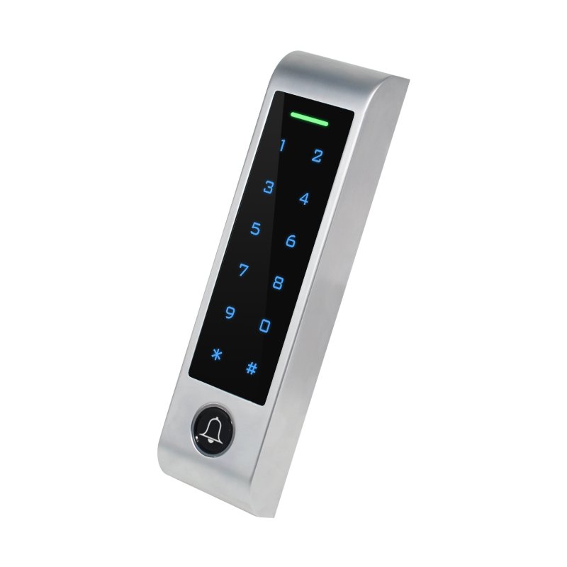 Metal Read Only Encryption Card Touch Keypad Access Control 13.56MHz Anti-copy Card Reader WG Reader