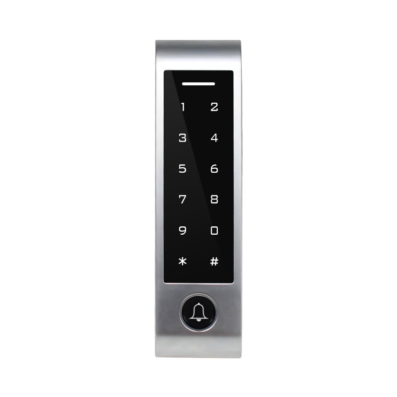 Metal Read Only Encryption Card Touch Keypad Access Control 13.56MHz Anti-copy Card Reader WG Reader