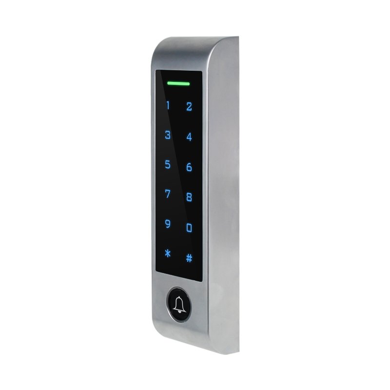 Metal Read Only Encryption Card Touch Keypad Access Control 13.56MHz Anti-copy Card Reader WG Reader