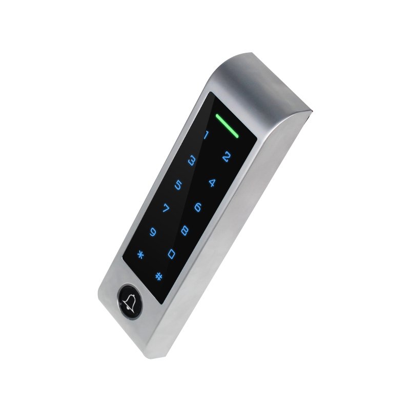 Metal Read Only Encryption Card Touch Keypad Access Control 13.56MHz Anti-copy Card Reader WG Reader
