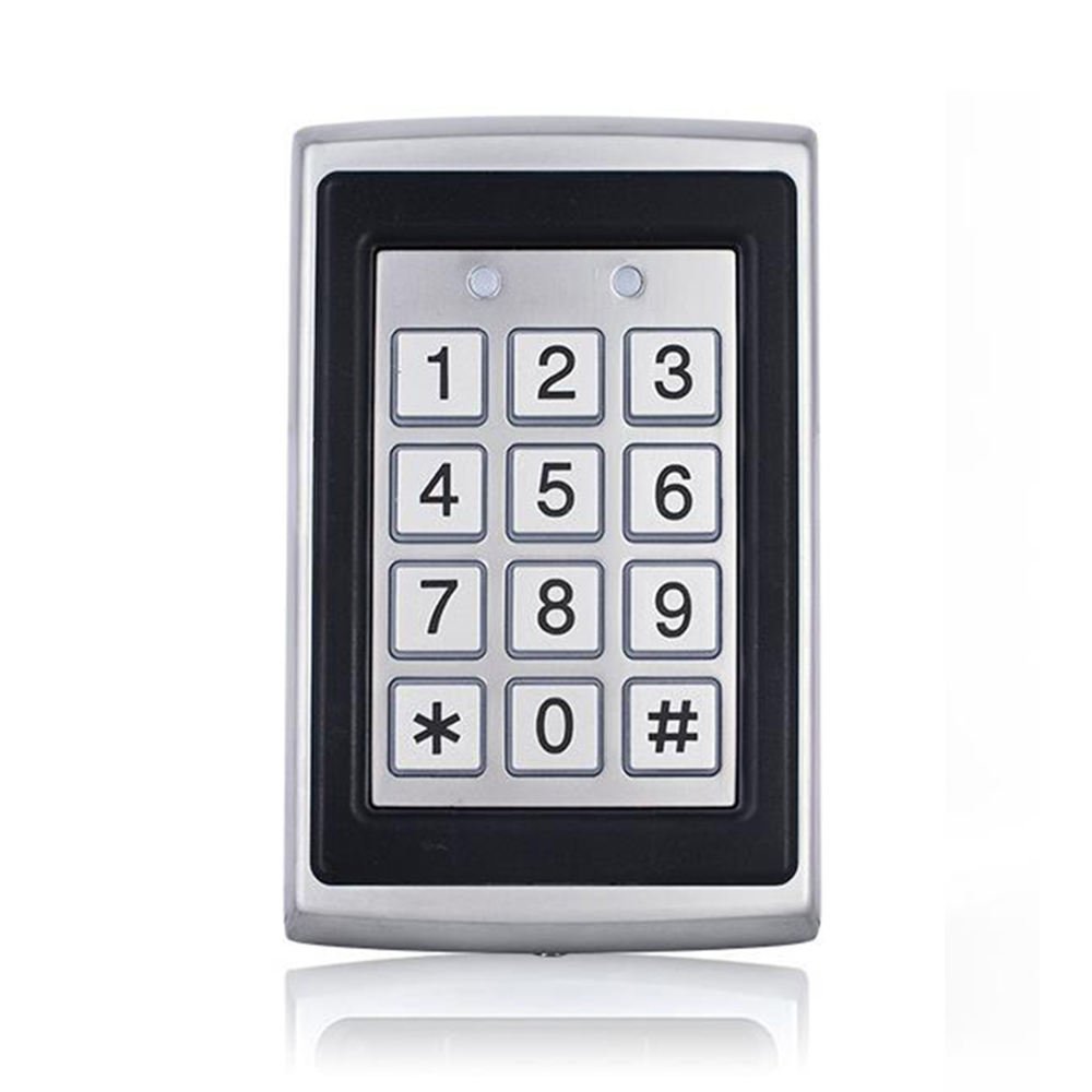 Waterproof Standalone Stainless steel Wiegand 125KHz EM RFID Keypad card password Door Access Control System