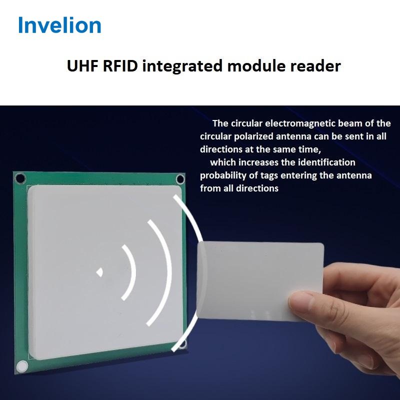 Raspberry Pi Embedded Arduino UHF RFID Module Access Control Card Reader 1-5.5dbi Antenna Integrated RFID Module Reader