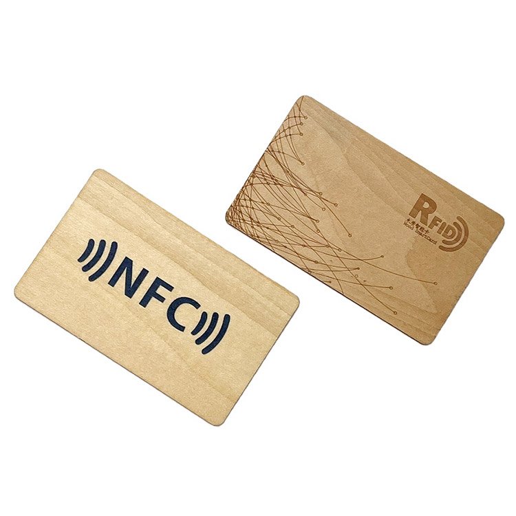 Eco-friendly Bamboo Wooden Rfid Hotel Key Card