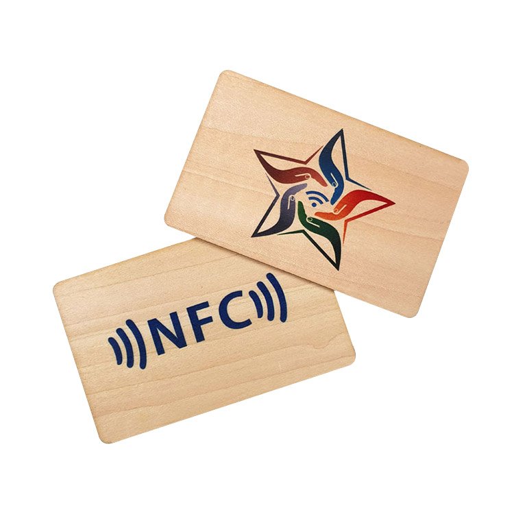 Eco-friendly Bamboo Wooden Rfid Hotel Key Card