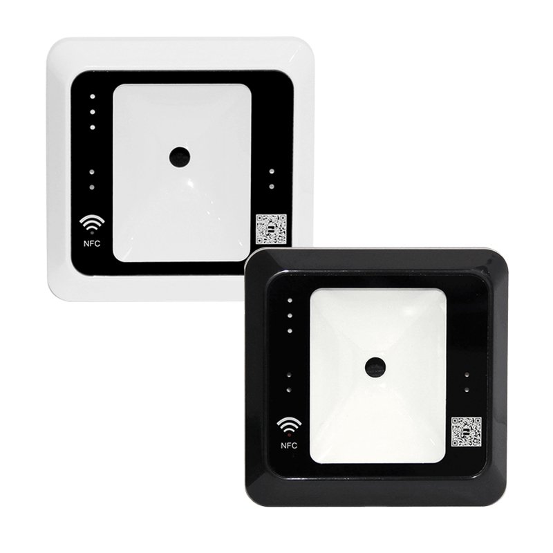 ZK Smart 13.56MHz IC Card Reader Wiegand Reader Door Access Control USB RS485 Interface 1D 2D QR Code Reader