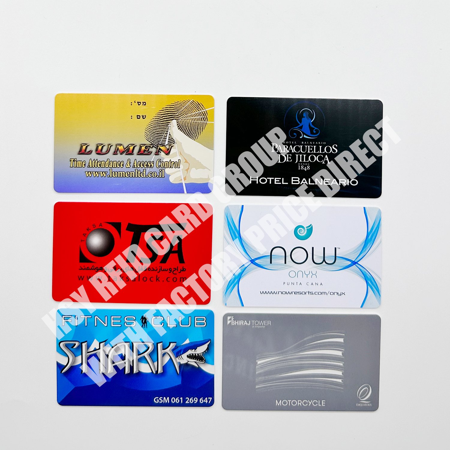 ISO14443A RFID 13.56Mhz HF Blank Fudan Chip Card