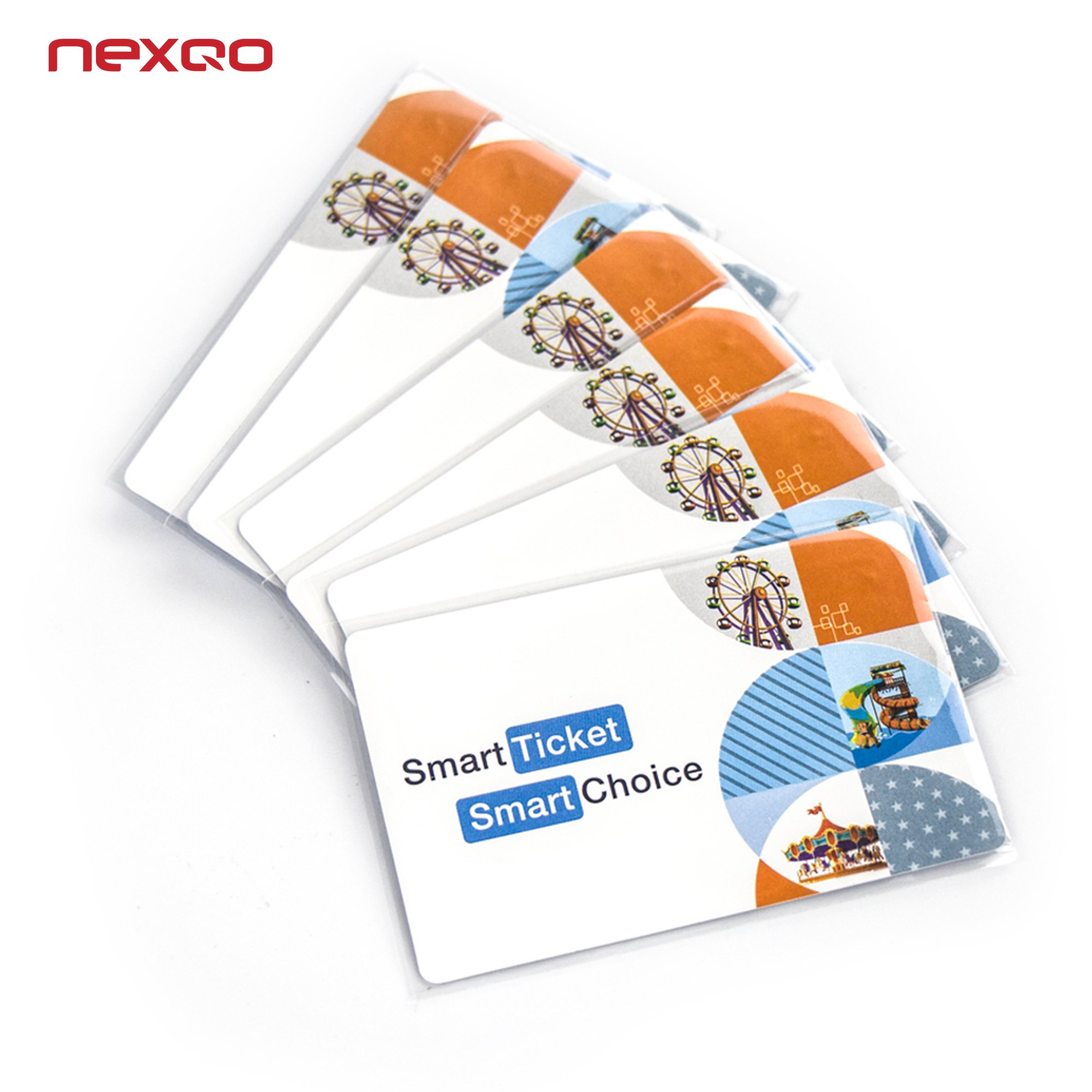 Free Sample RFID Ticket Custom Design Printing Smart Chip Access Control Card for Festival/Events/Show/Amusement Park