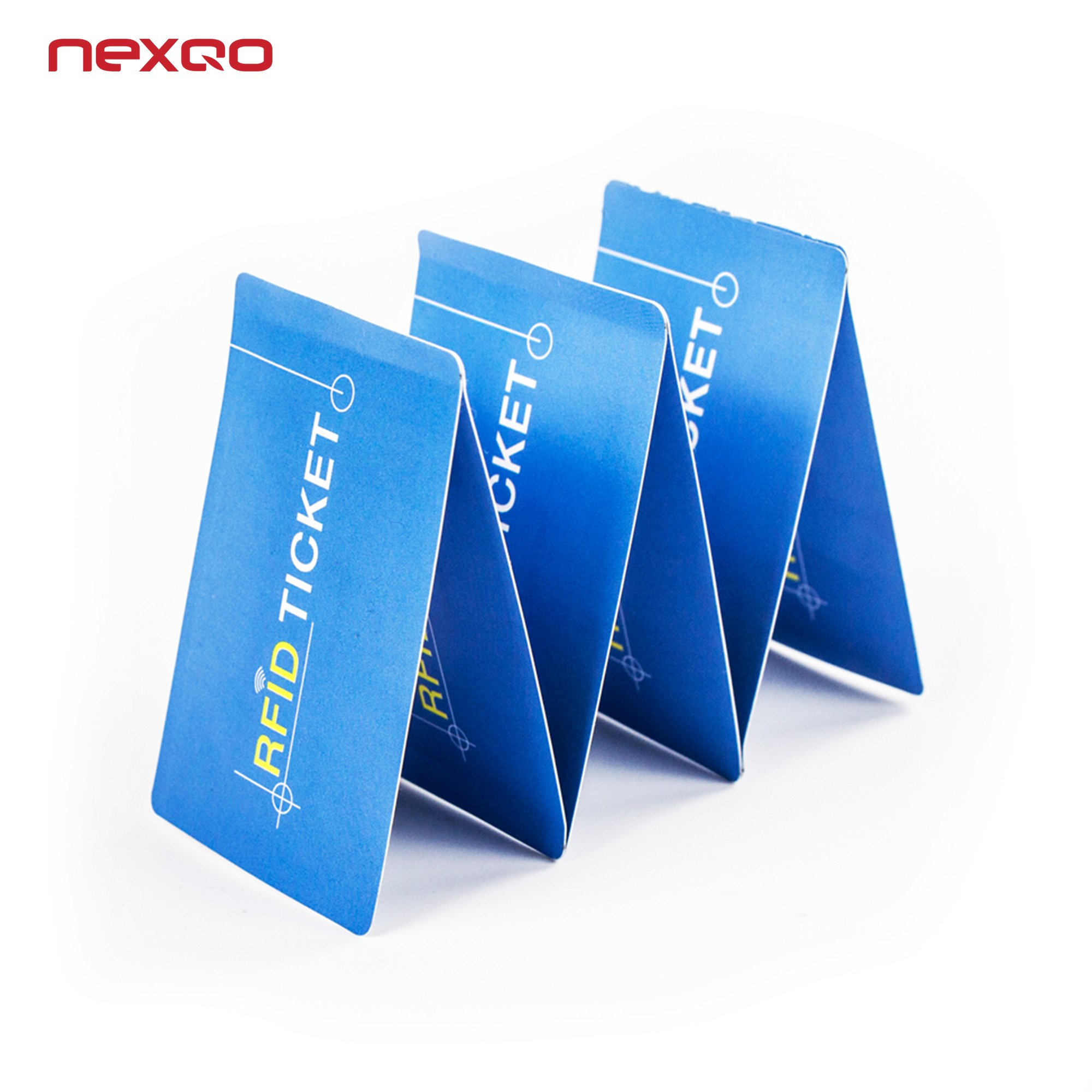Free Sample RFID Ticket Custom Design Printing Smart Chip Access Control Card for Festival/Events/Show/Amusement Park