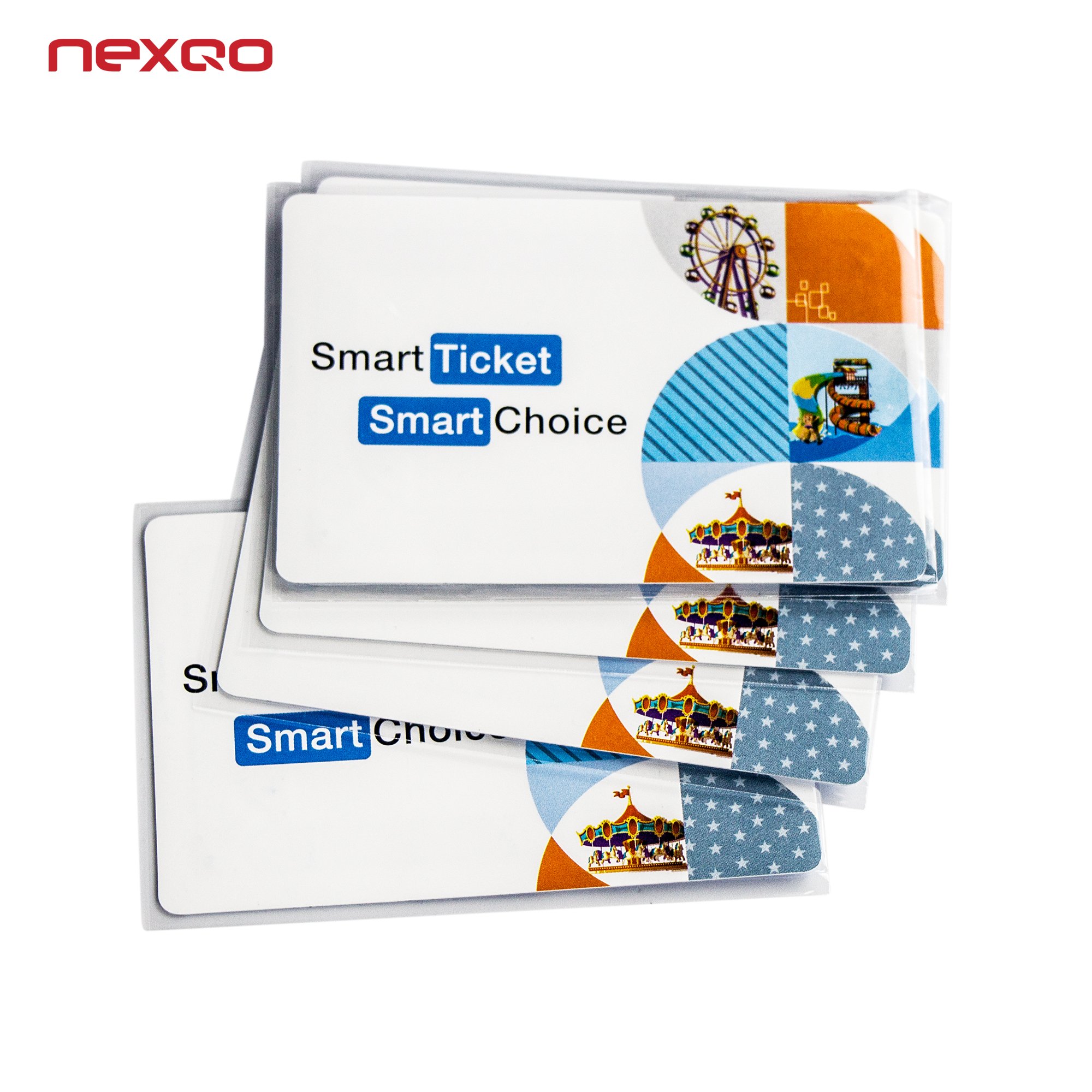 Free Sample RFID Ticket Custom Design Printing Smart Chip Access Control Card for Festival/Events/Show/Amusement Park