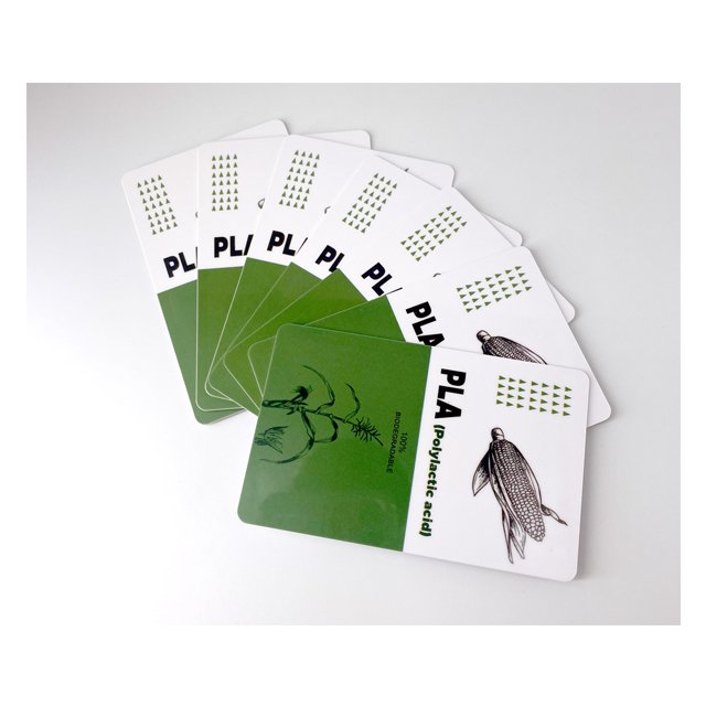 100% Eco-friendly Bio ECO-Friendly PLA Polylactic Acid card PLA Material Smart Card