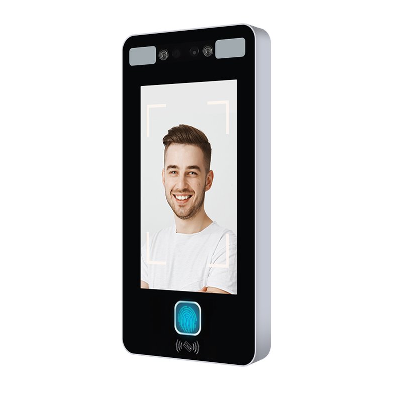 7 inch Infrared sensor Intelligent face recognition terminal door lock access control