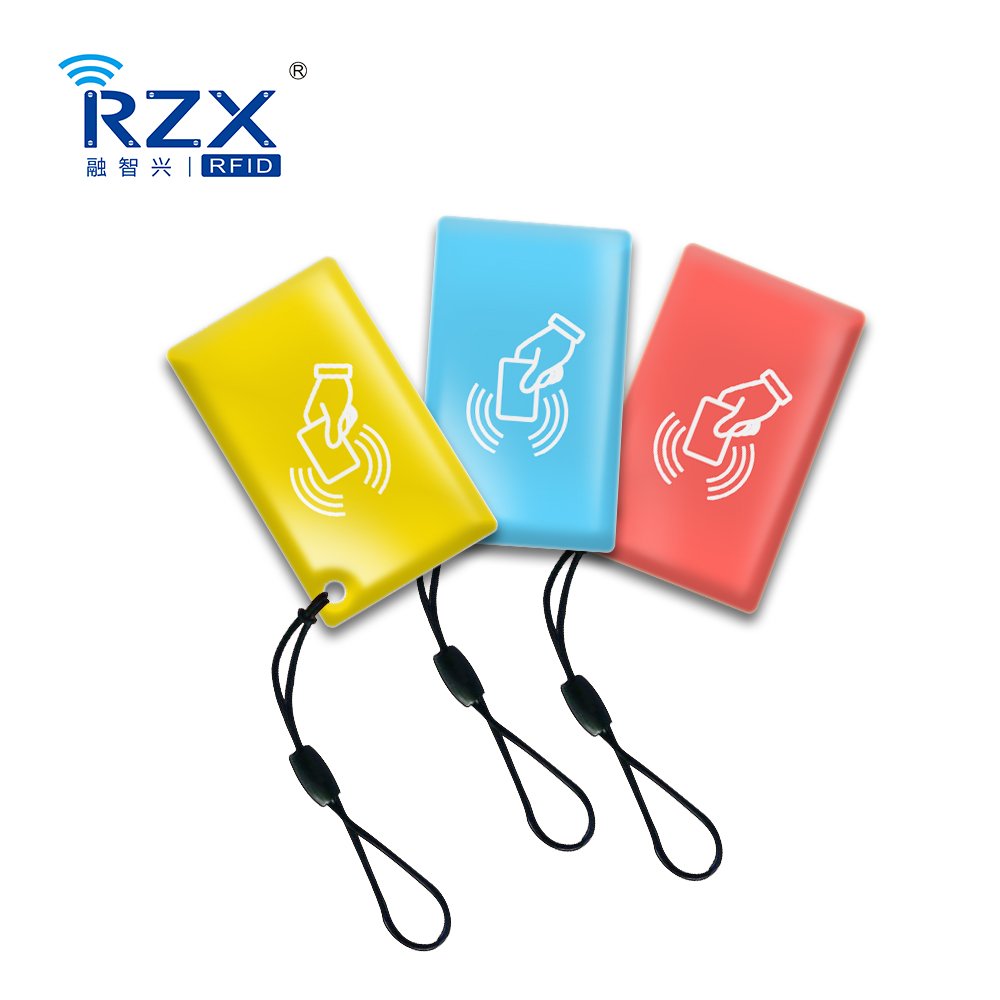 Label Factory Printable Logo Custom Color RFID TK4100 Khz Epoxy Label Electric Vehicle Charging Card Access Control Logistic