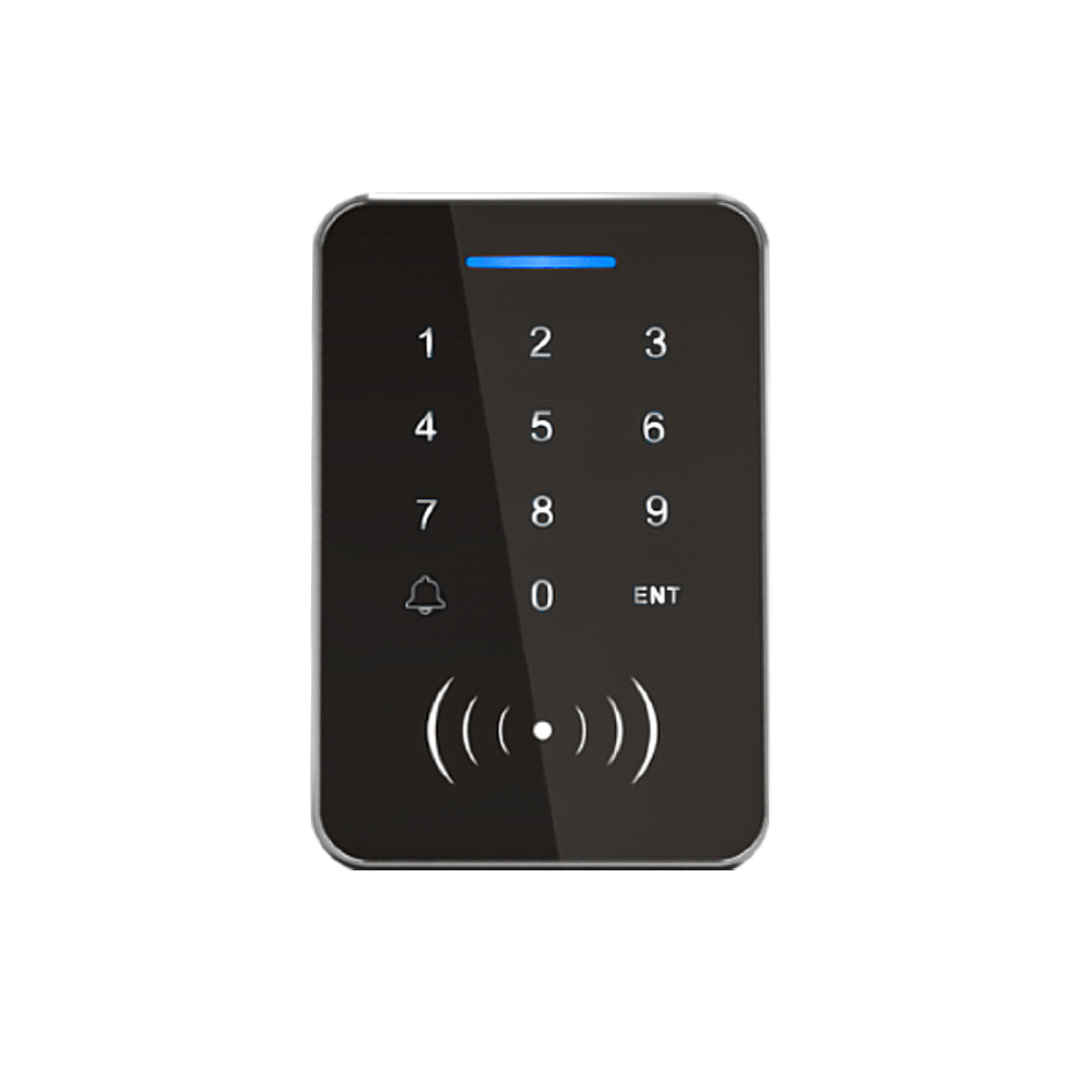 Cheap Out door Access Control Proximity Rfid Em Card 125khz/13.56Mhz Reader Standalone Access Control Keypad reader
