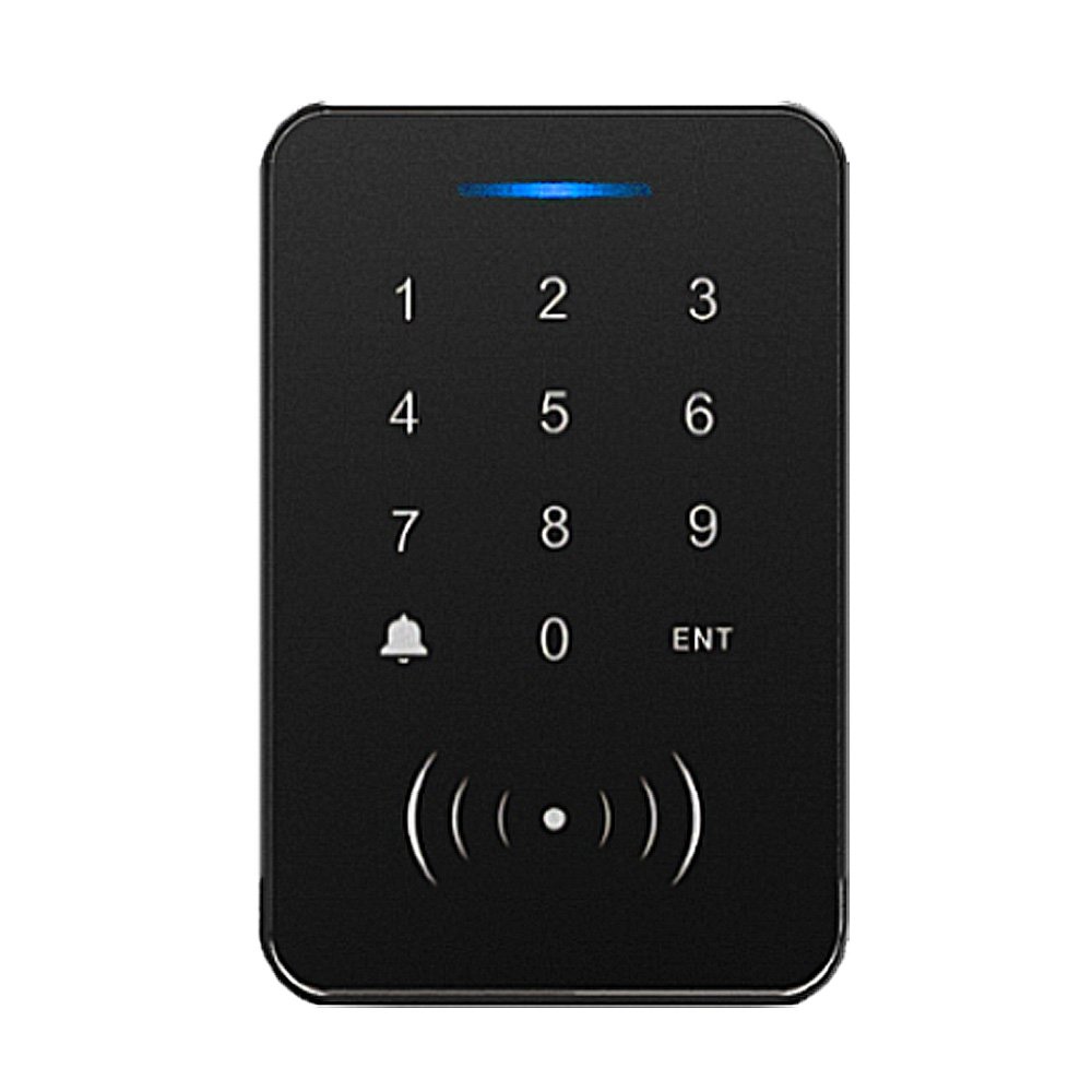 Cheap Out door Access Control Proximity Rfid Em Card 125khz/13.56Mhz Reader Standalone Access Control Keypad reader