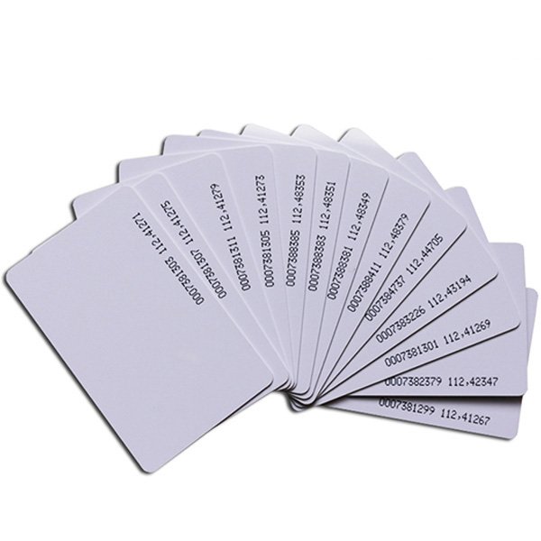 13.56Mhz Printable Blank White PVC Card For Access Control Smart RFID NFC key Card