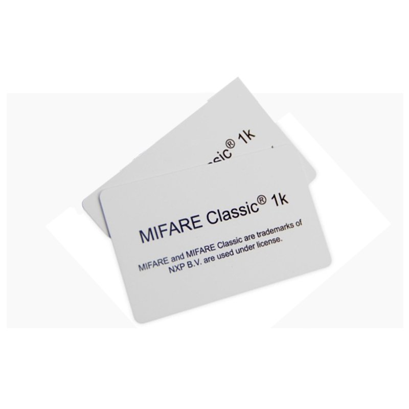 13.56Mhz Printable Blank White PVC Card For Access Control Smart RFID NFC key Card