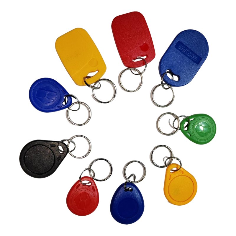 Rfid ABS Keyfob Writable LF 125KHz TK4100 EM4200 EM4305 Access Control Proximity Token ID Card