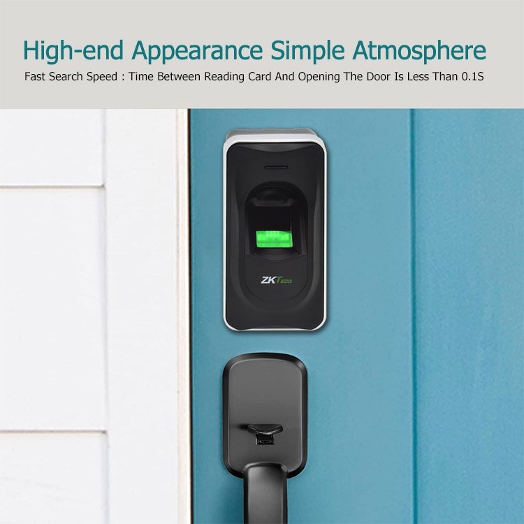 zk FR1200 IP65 Waterproof mini biometric print scanner fingerprint reader with RS485 access control standalone card reader