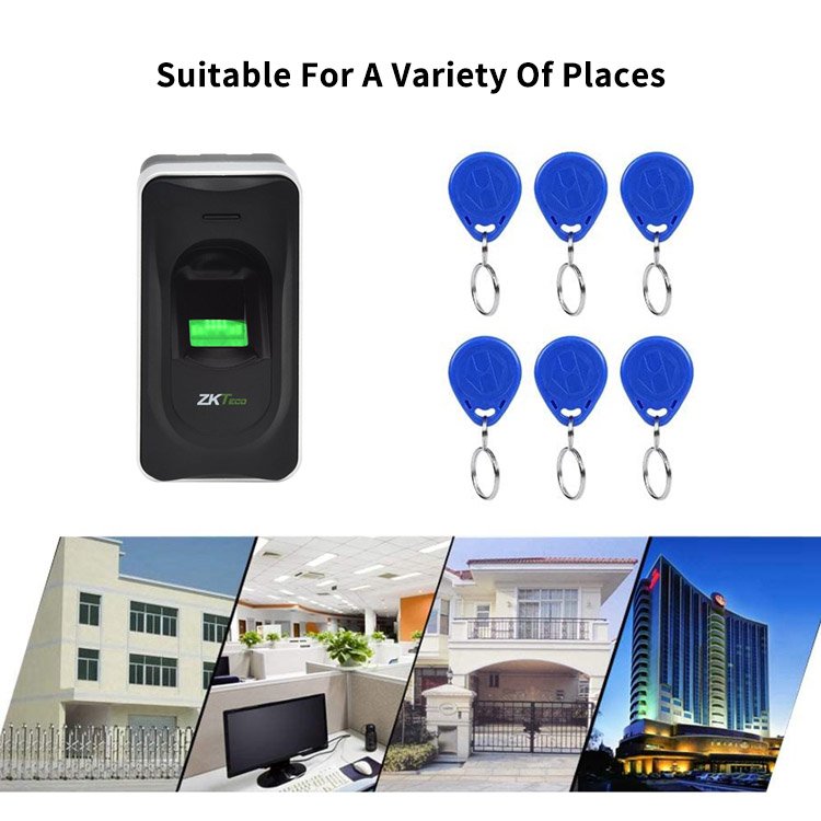 zk FR1200 IP65 Waterproof mini biometric print scanner fingerprint reader with RS485 access control standalone card reader