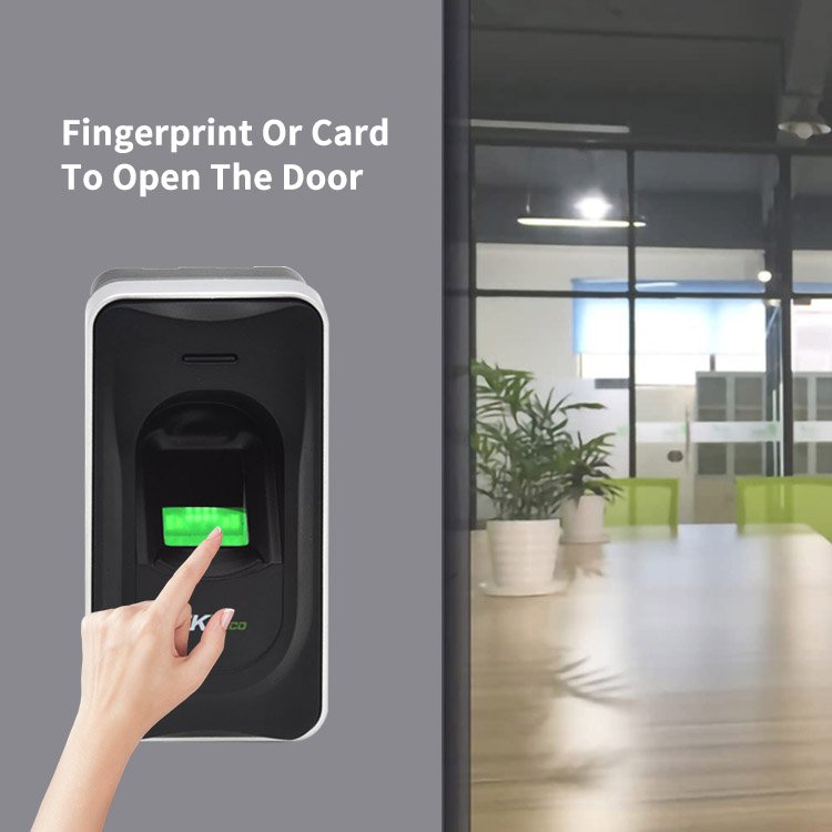 zk FR1200 IP65 Waterproof mini biometric print scanner fingerprint reader with RS485 access control standalone card reader