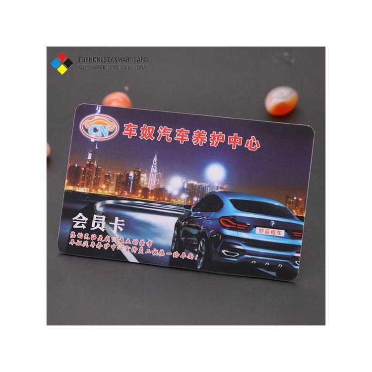 Trading Company pvc Membership offset Printed paper card Poker chip card/RFID smart card