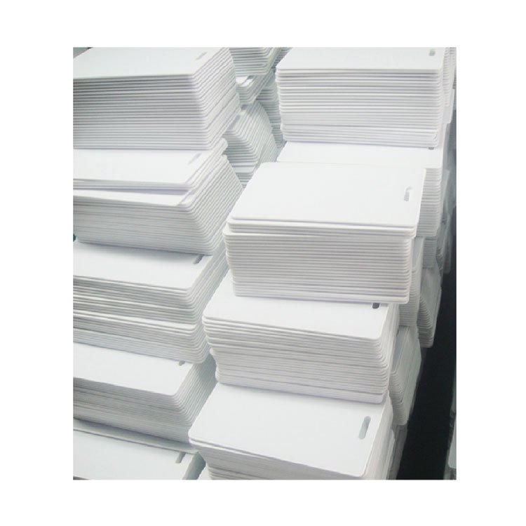 Guangzhou High Quality CR80 Size Smart Card TK4100 / T5577 Blank White SIM Card
