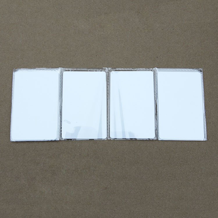 Guangzhou High Quality CR80 Size Smart Card TK4100 / T5577 Blank White SIM Card