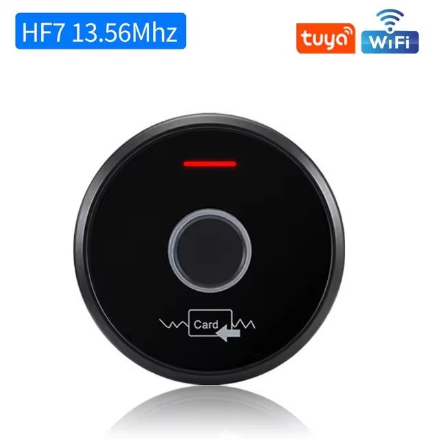 Standalone Metal Wifi Tuya App Fingerprint RFID Access Control Keypad Rainproof digital panel Wiegand Reader Door Lock Contact