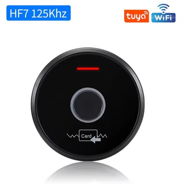Standalone Metal Wifi Tuya App Fingerprint RFID Access Control Keypad Rainproof digital panel Wiegand Reader Door Lock Contact