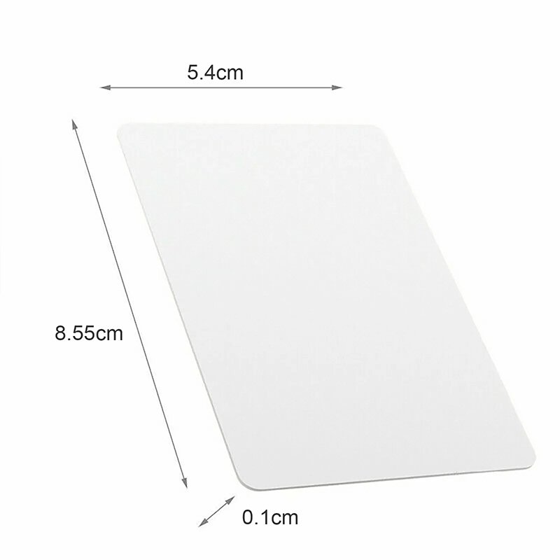 Waterproof Mini RFID Card 13.56MHz PVC Access Control Key Card for School & Hotel NFC Business Card with PET Material