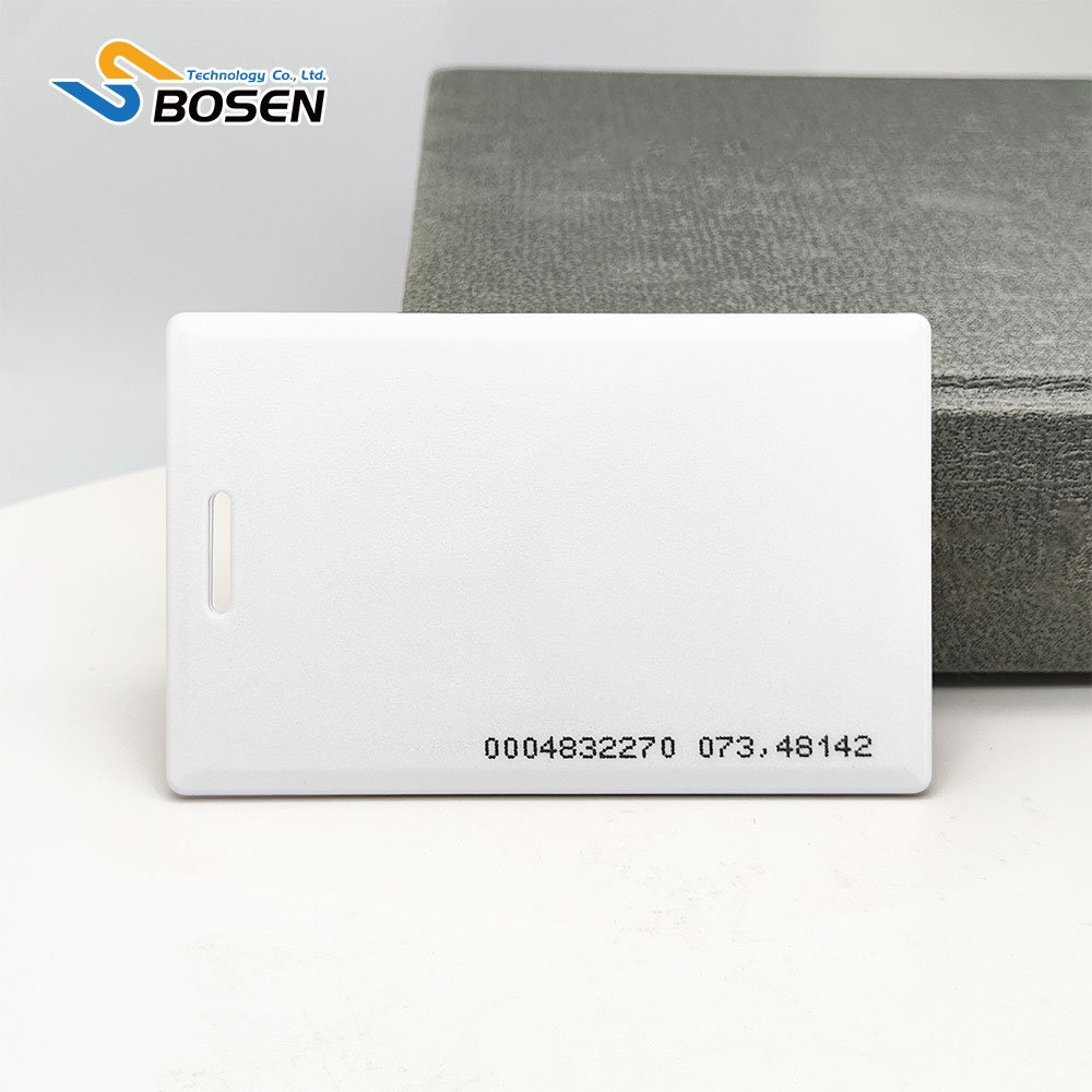 Factory Price Low Frequency 125KHZ Employee ID Card 1.8mm Thick RFID Access Control Card