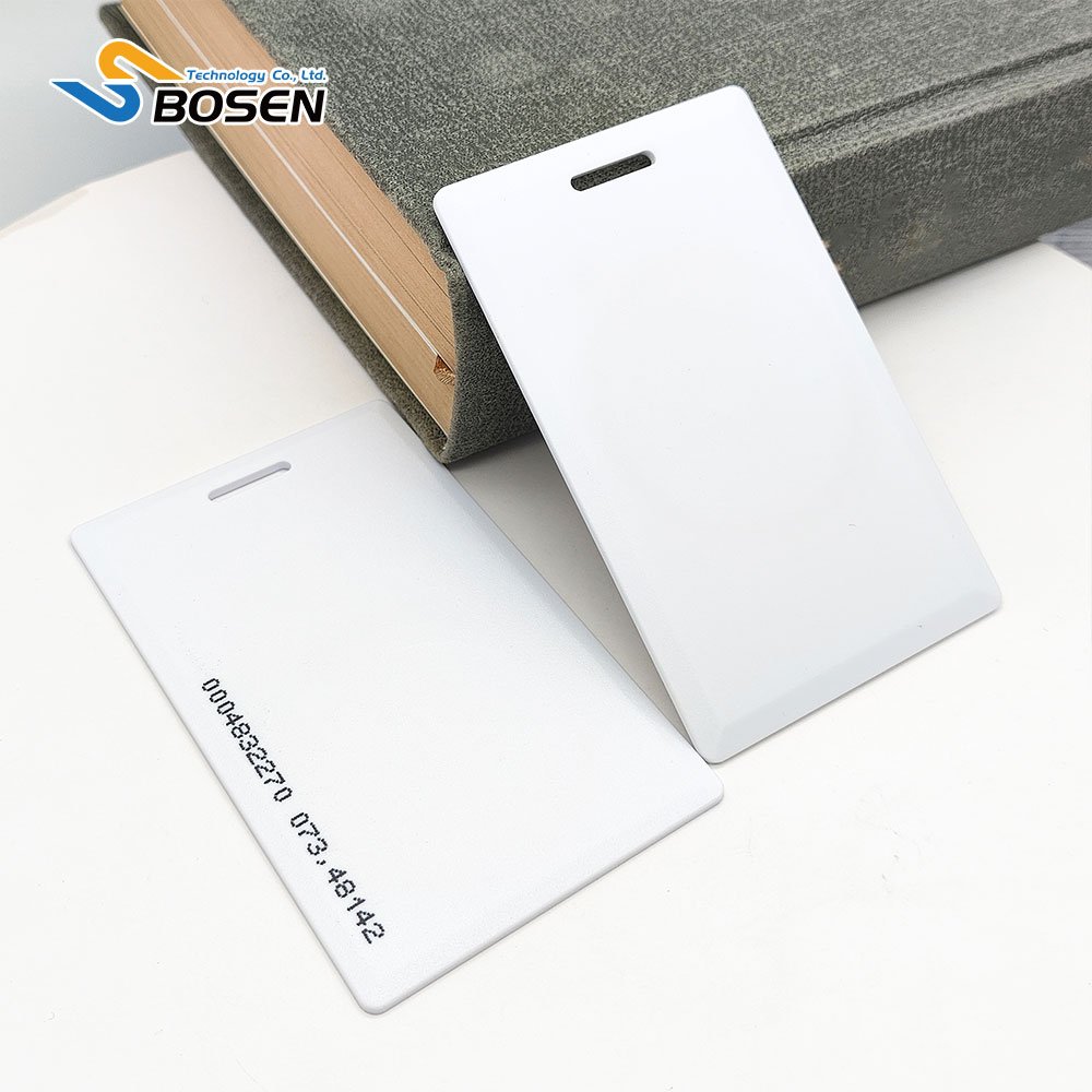 Factory Price Low Frequency 125KHZ Employee ID Card 1.8mm Thick RFID Access Control Card