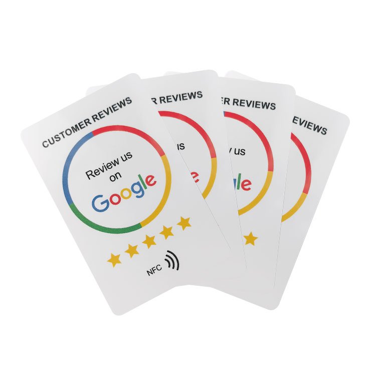 Wholesale Passive Customized Printed Google Smart Card NFC PVC RFID Card For Access Control