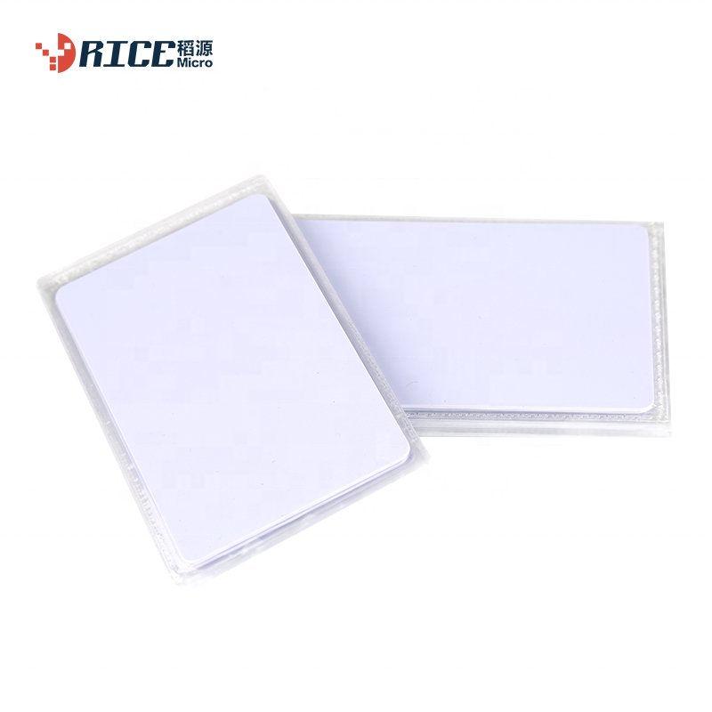 Customizable RFID 13.56MHz high-frequency NFC access card hotel room card white card