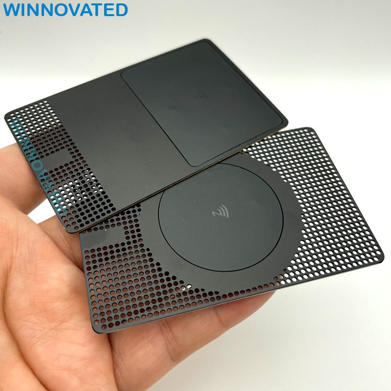 Customized RFID Access Control Card Printable Programming Metal NFC Business Card