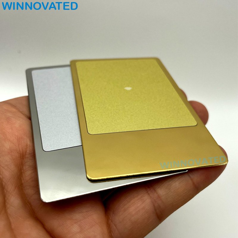 Customized RFID Access Control Card Printable Programming Metal NFC Business Card