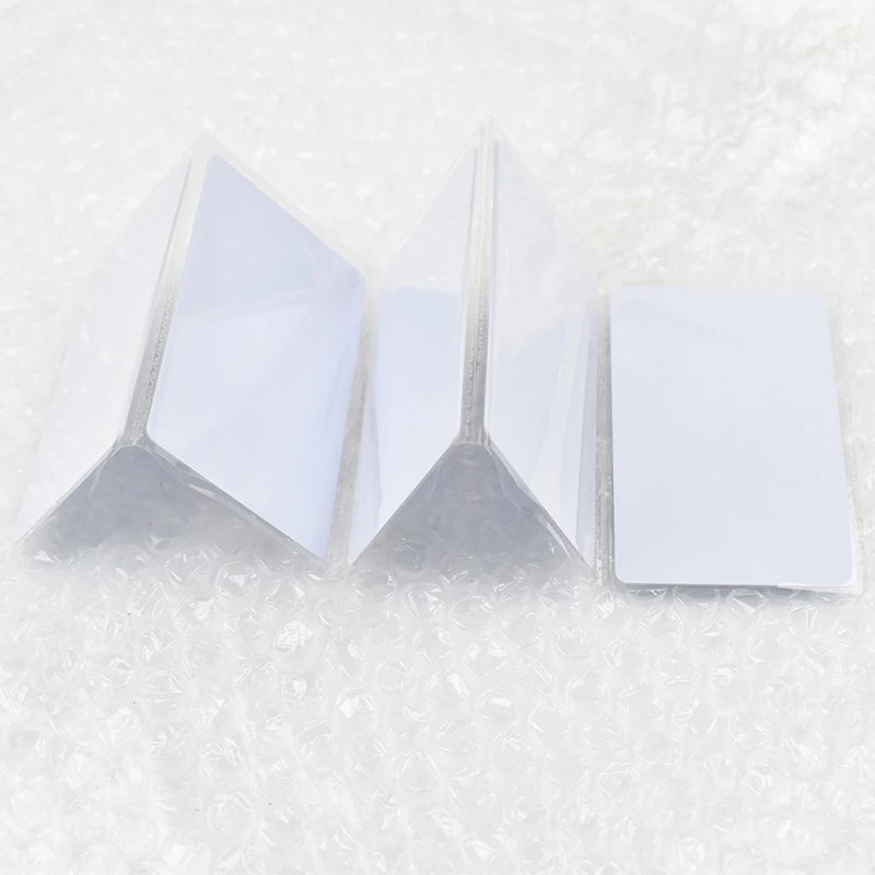 Proximity Smart IC User Card For Access Control And Time Attendance System MF Thin Card 13.56Mhz 0.88mm Thickness TK4100 Chip