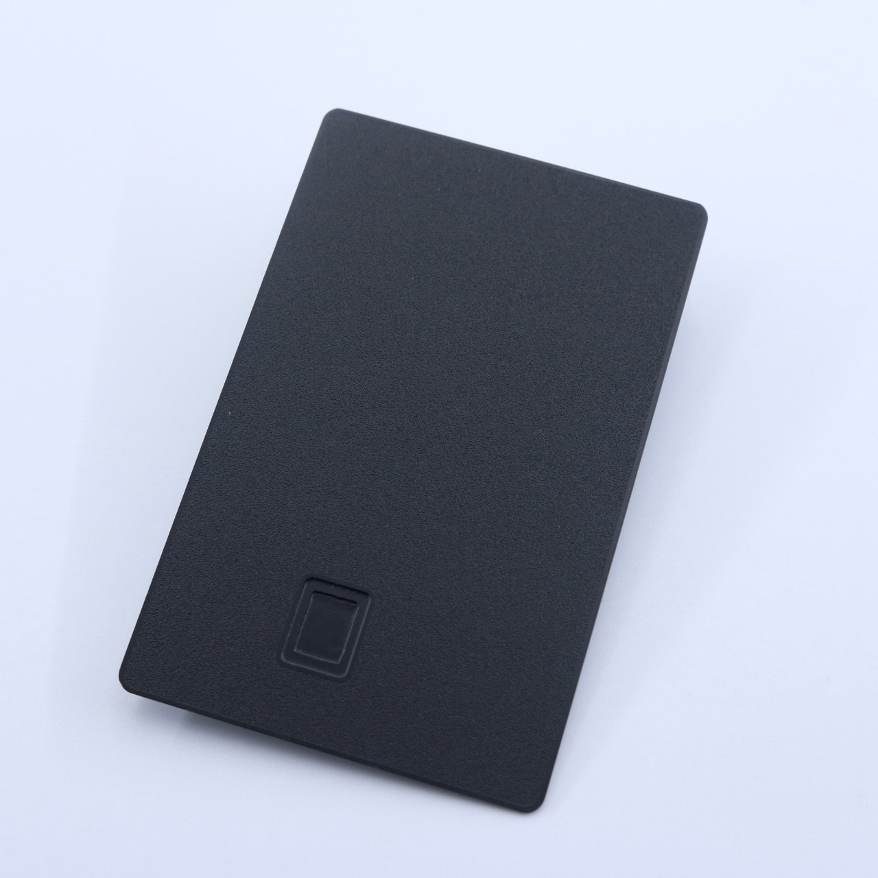 Personalized Custom 85mm*54mm Matte Black Gold Metal Credit Card NFC RFID Business Card with Signature strip